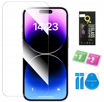 SZYBKA 9H SZKŁO HARTOWANE do iPhone 15 PRO MAX