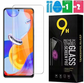 SZKŁO HARTOWANE do MOTOROLA MOTO E32 OCHRONA EKRANU 9H ZESTAW