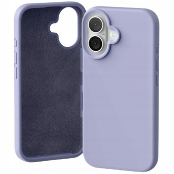 ETUI MERCURY SILIKON CASE DO iPHONE 16 Z MIKROFIBRĄ SILICONE MIĘKKIE