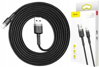 KABEL LIGHTNING BASEUS do iPhone 6 7 8 X Xr 11 2m
