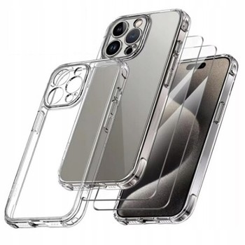 ETUI CASE do APPLE iPHONE 14 PRO OBUDOWA + 2X SZKŁO HARTOWANE 9H ANTI SHOCK