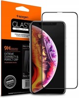 SSZKŁO HARTOWANE SPIGEN 3D PEŁNE do iPhone Xr 11
