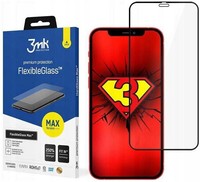 3MK Szkło Hybrydowe Pełne do iPhone 12 Pro Max