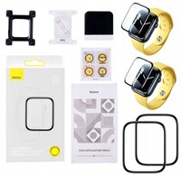 2x SZKŁO SZYBKA BASEUS DO APPLE WATCH 7 8 45MM