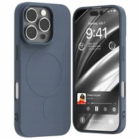 ETUI MERCURY SILIKON CASE DO iPHONE 16 PRO DO MAG SAFE Z MIKROFIBRĄ