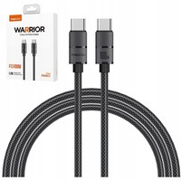 SZYBKI KABEL USB-C USB TYP C 1,2M MOCNY OPLOT POWER 100W QC4.0 PD RECCI