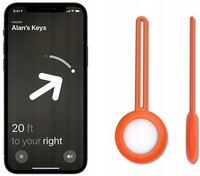 Silikonowe Etui Case Brelok Kluczy do Apple AirTag